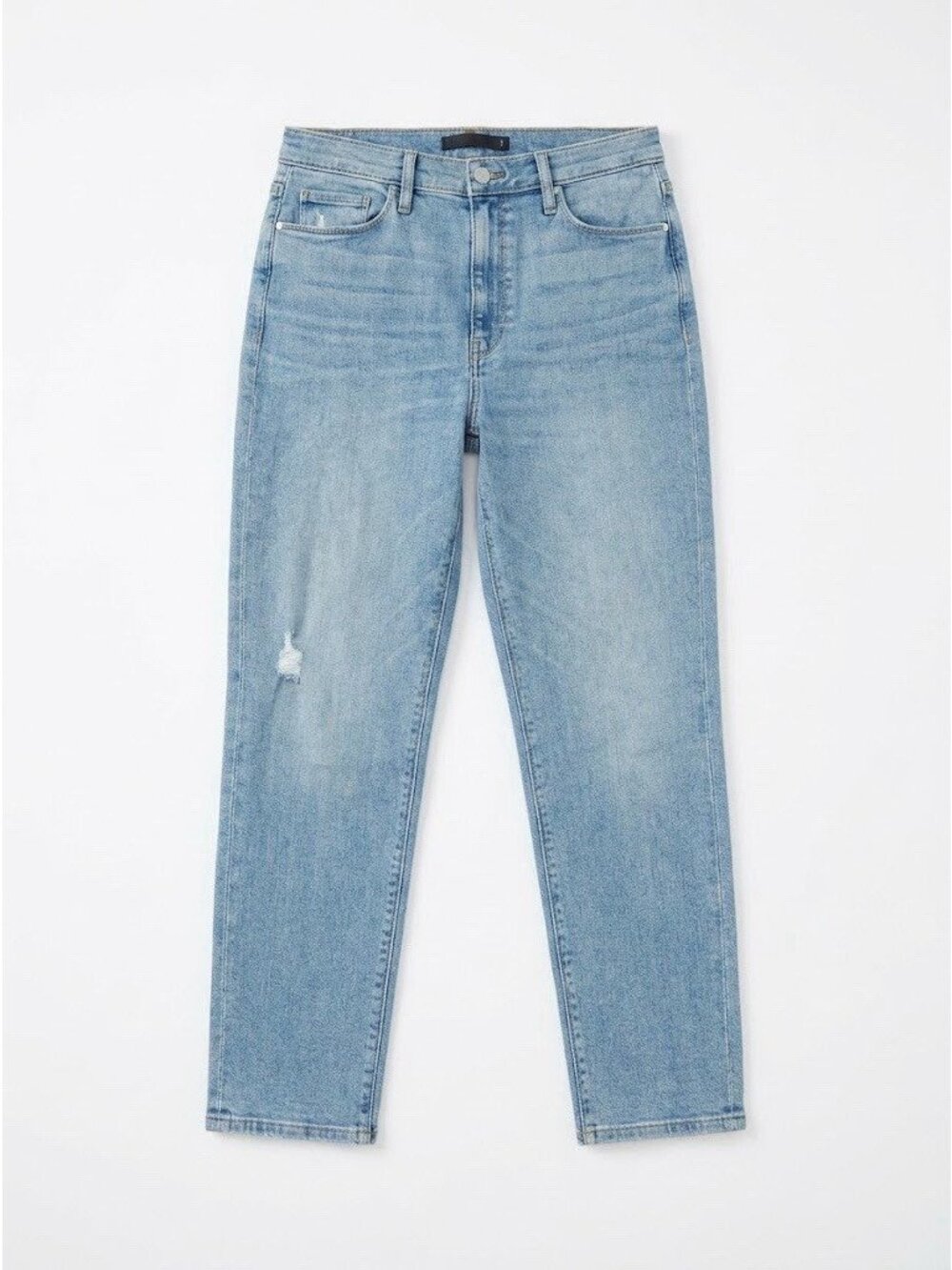 Hudson Womens Barbara Jeans Blue Size 30 Cropped Cotton Stretch